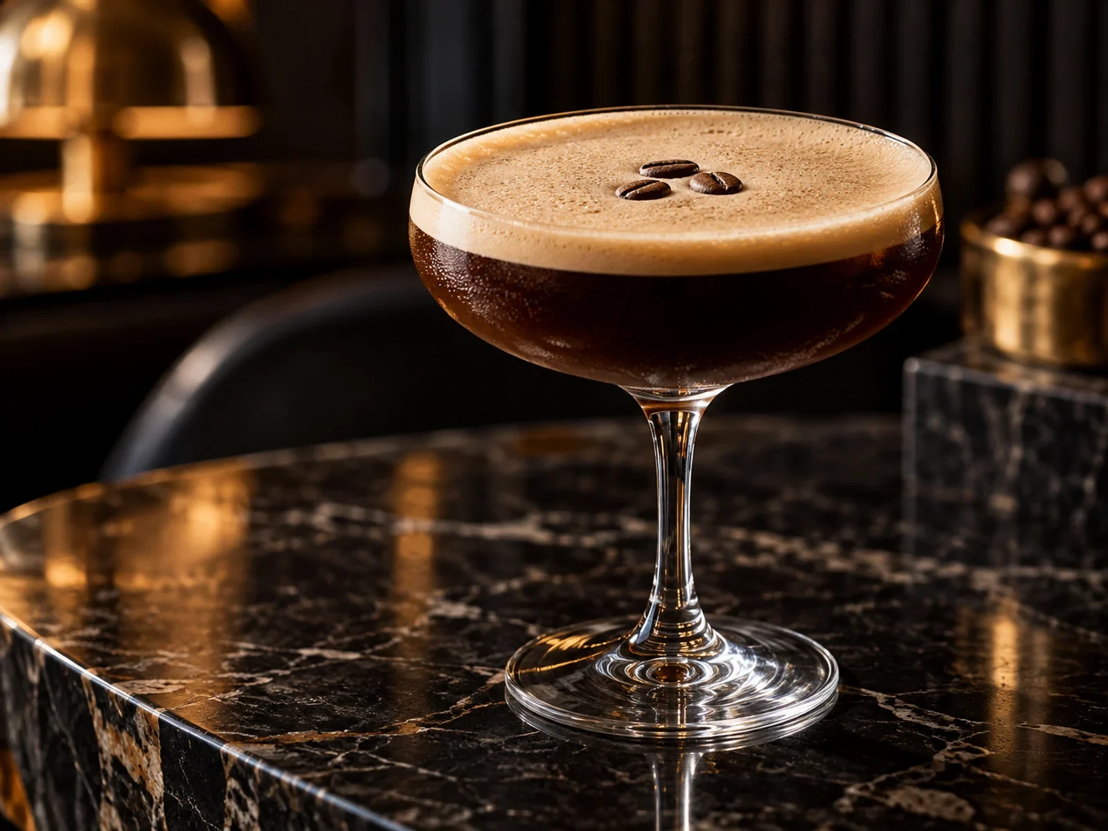 Klasik Espresso Martini Kokteyli