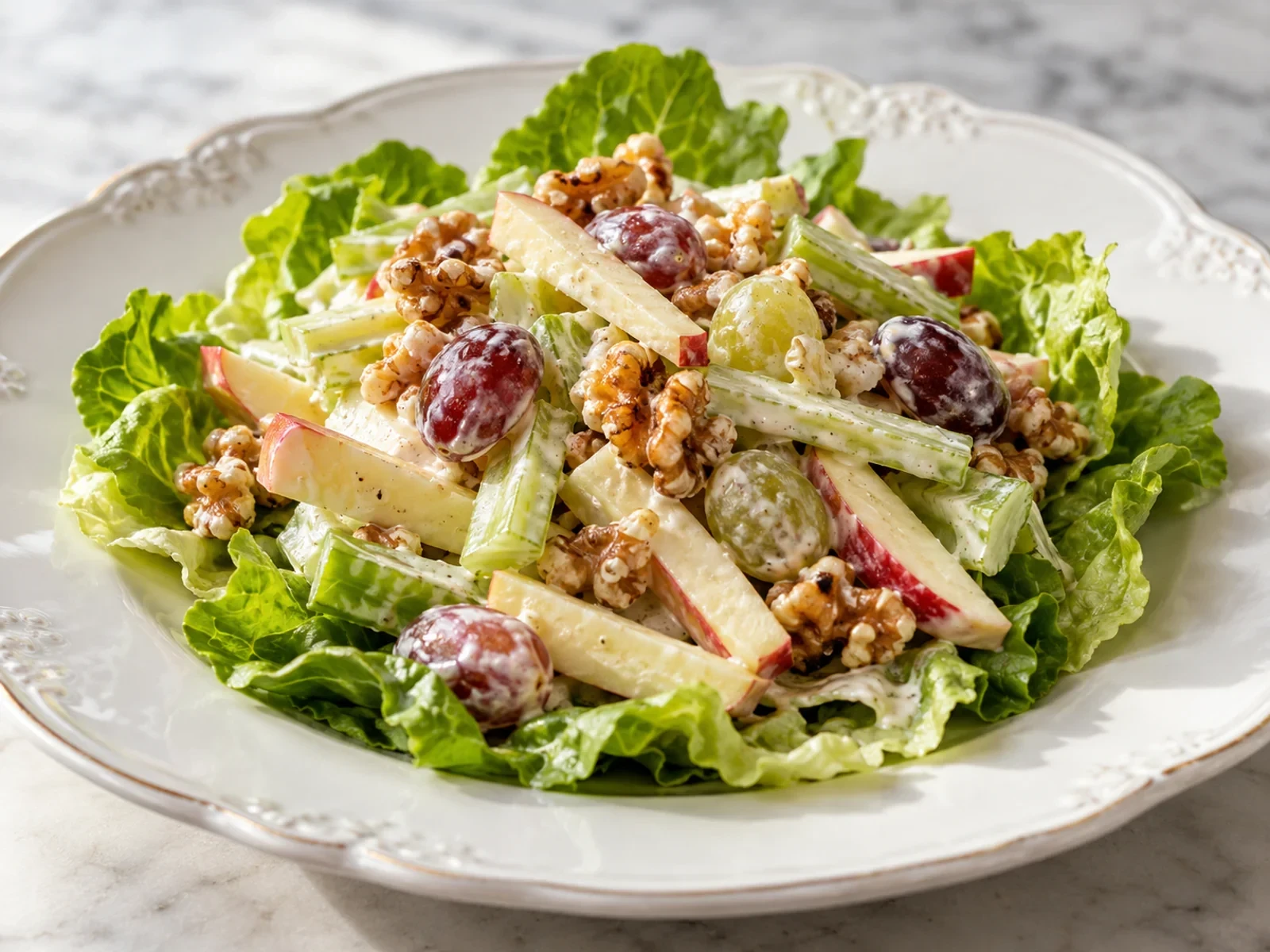 Klasik Waldorf Salatası