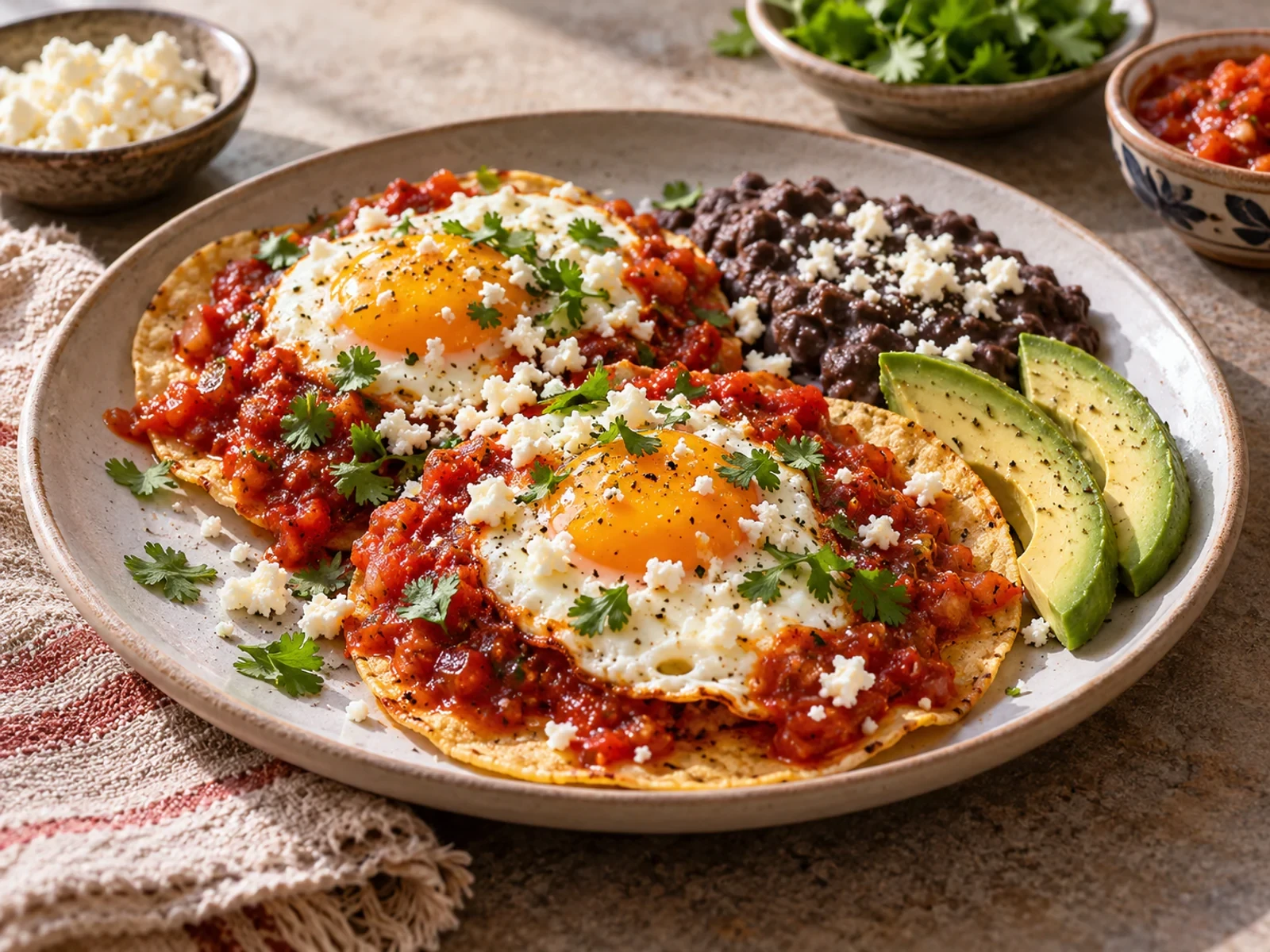 Meksika Usulü Huevos Rancheros