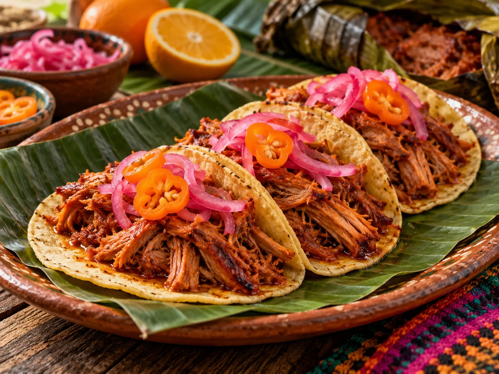 Meksika Yucatán Usulü Cochinita Pibil