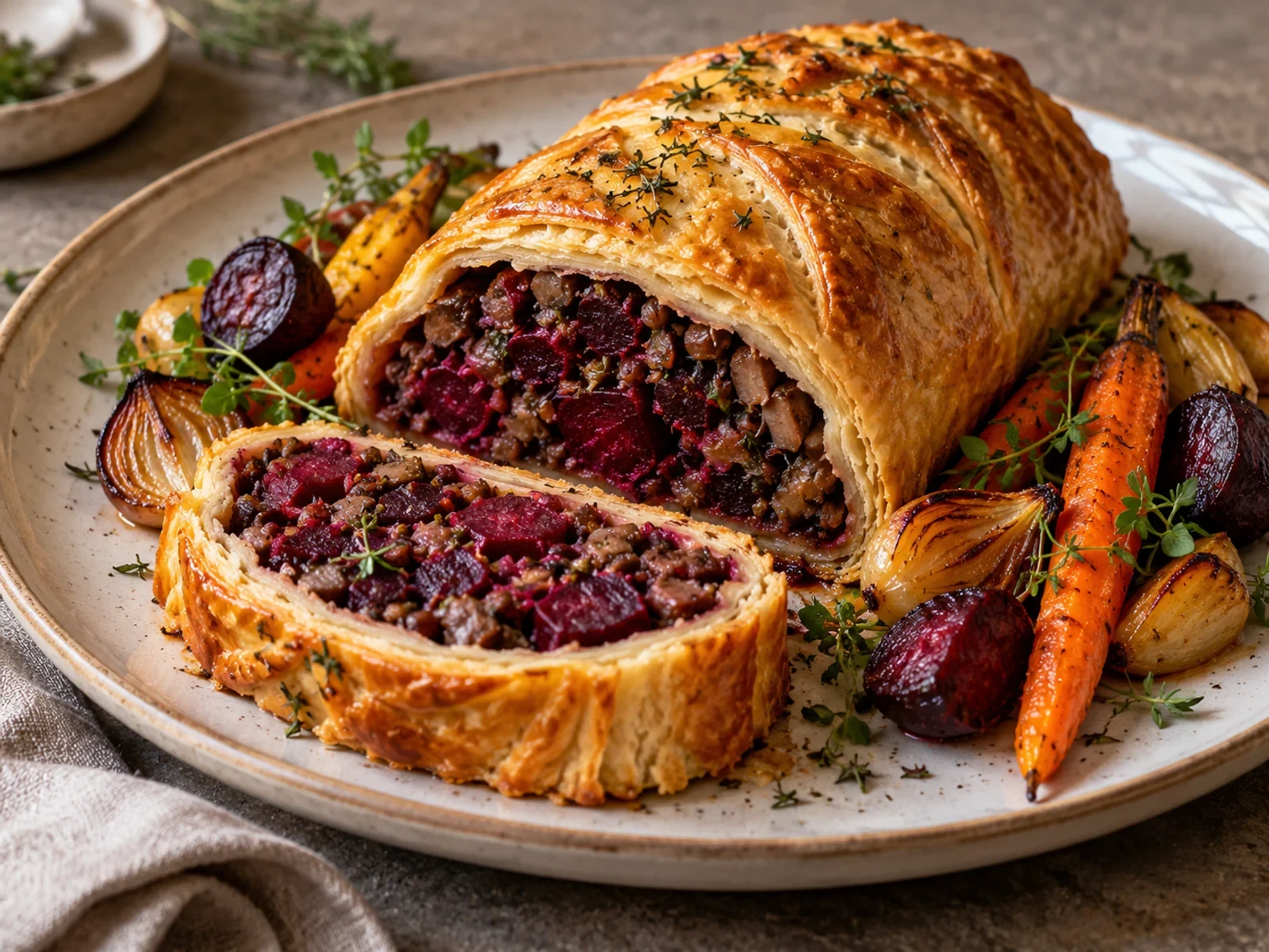 Pancarlı Vegan Wellington