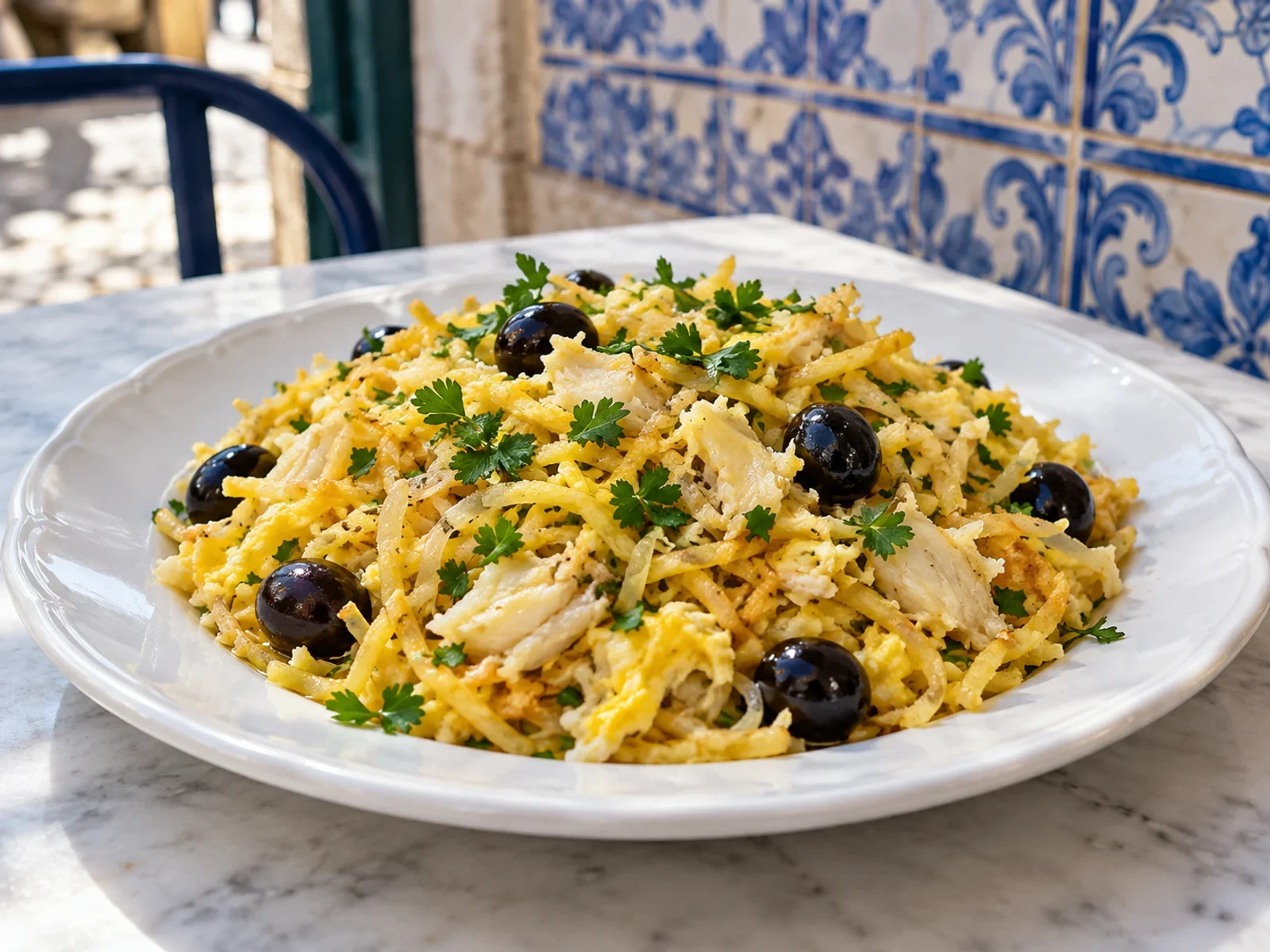 Portekiz Usulü Bacalhau à Brás