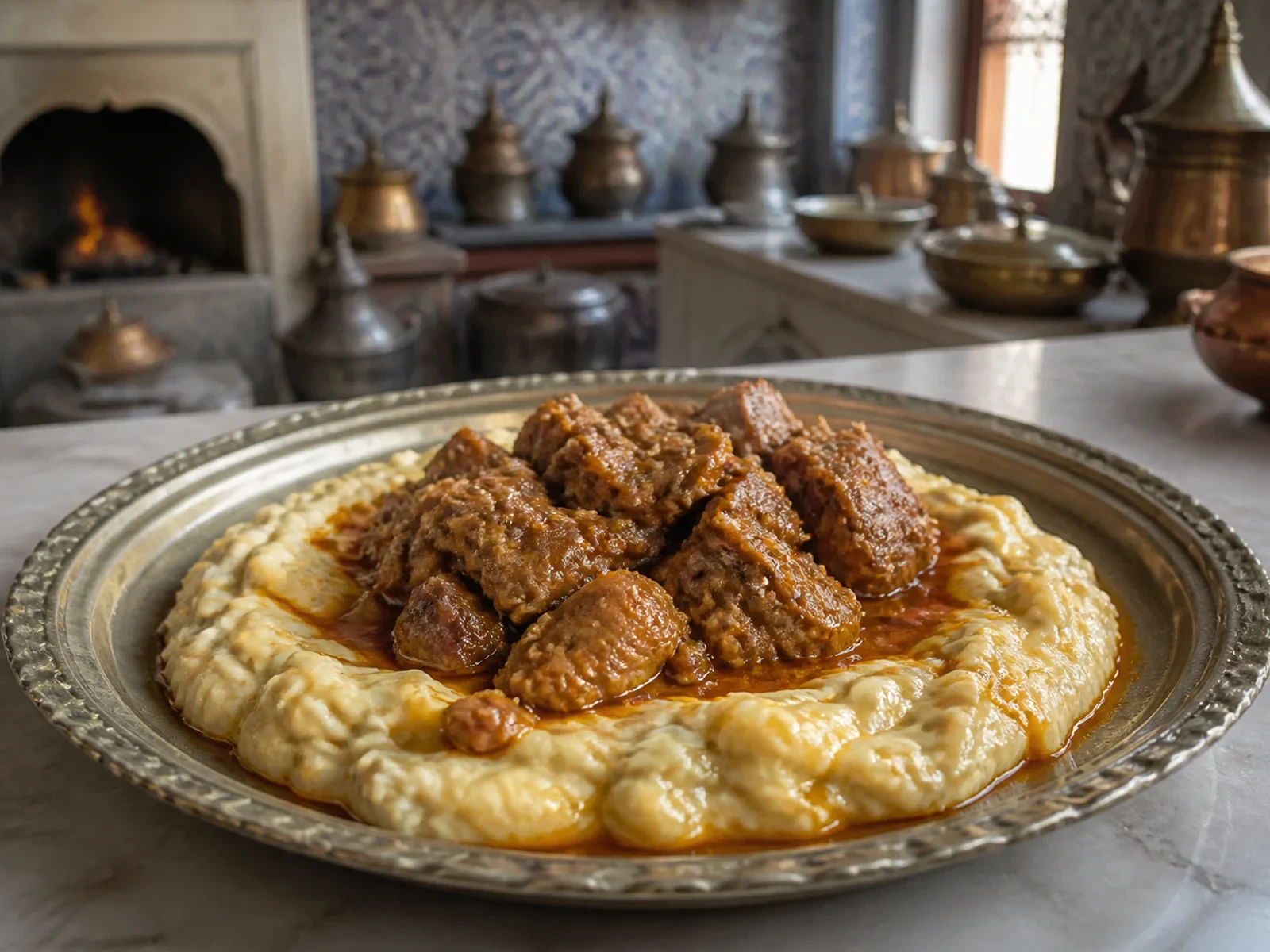 Saray Usulü Kuzu Etli Hünkârbeğendi