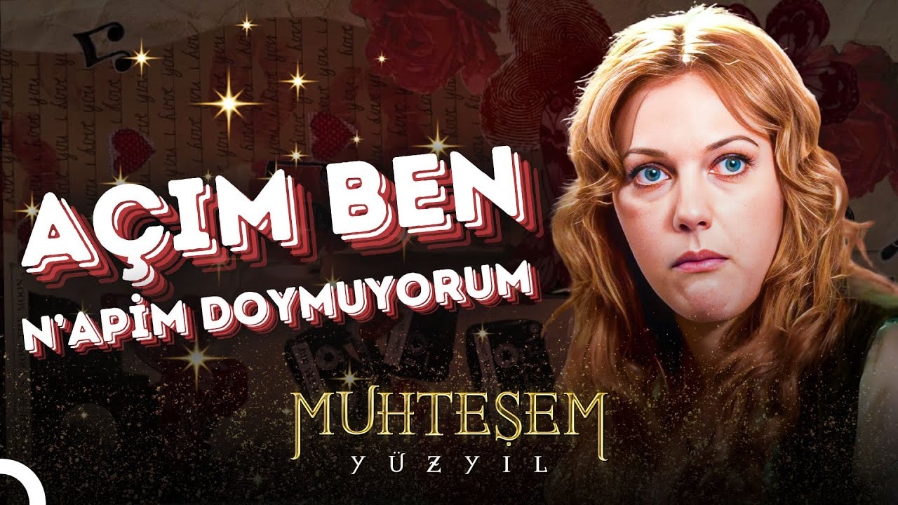 Muhteşem Yüzyıl yapımında “bi' bıldırcın olsa da yesek” için kaynak videodan sahne karesi