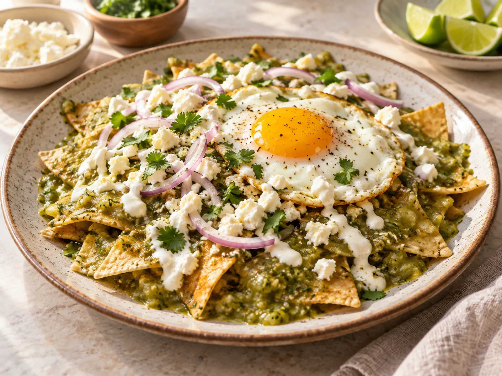 Yeşil Soslu Chilaquiles