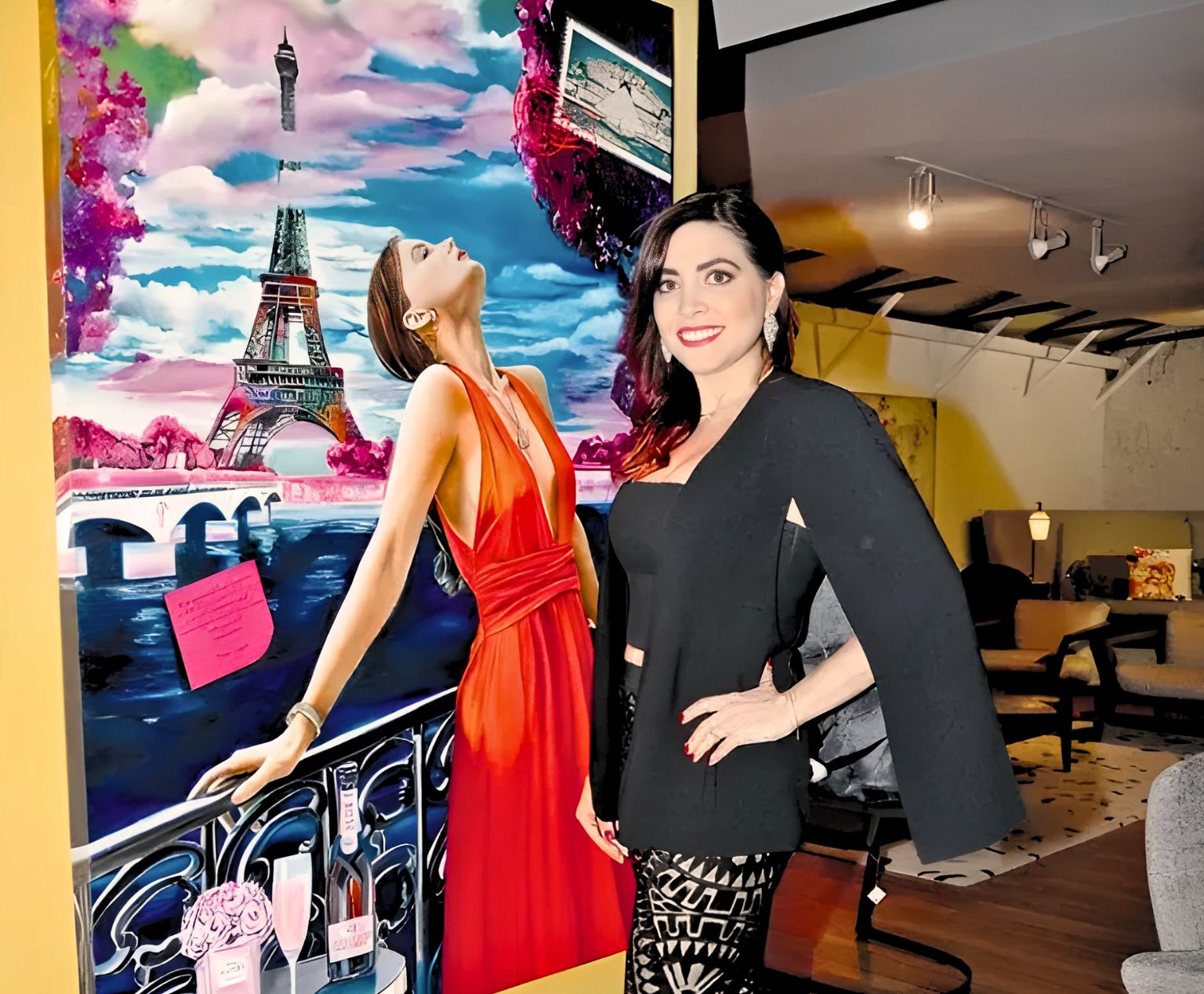 Arte y Diseño se Fusionan en Exposición de Galería Misrachi y Roche Bobois