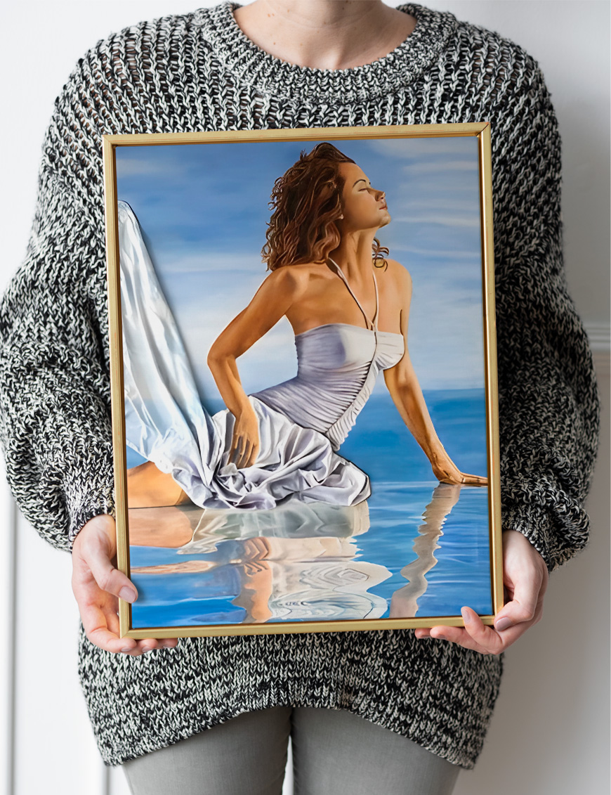 Libre, Mujer al Viento vista 4