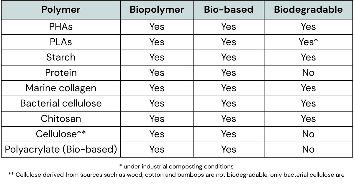 Sustainable Polymers in Personal Care