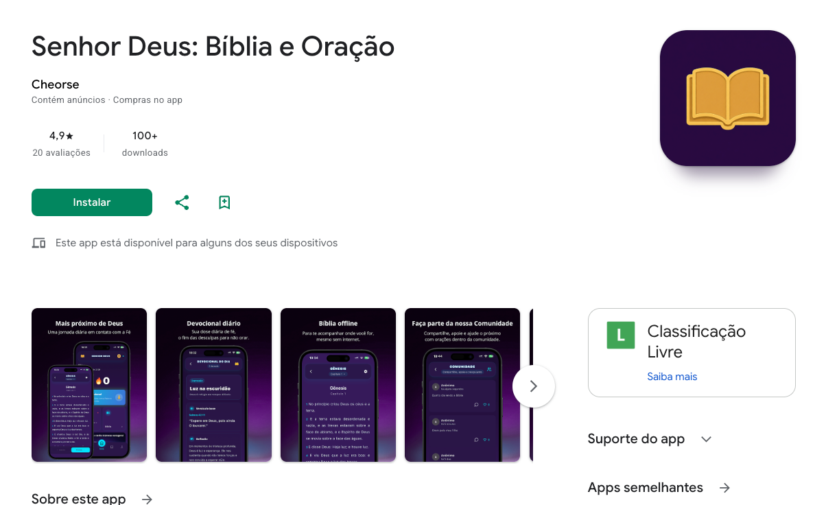 Senhor Deus: Bíblia e Oração