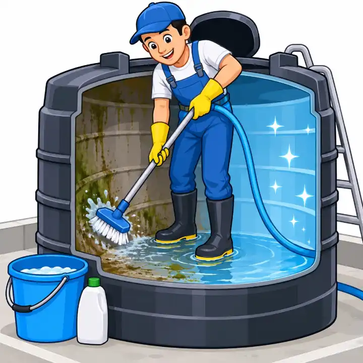 Water Tank Cleaner in Cheranmahadevi