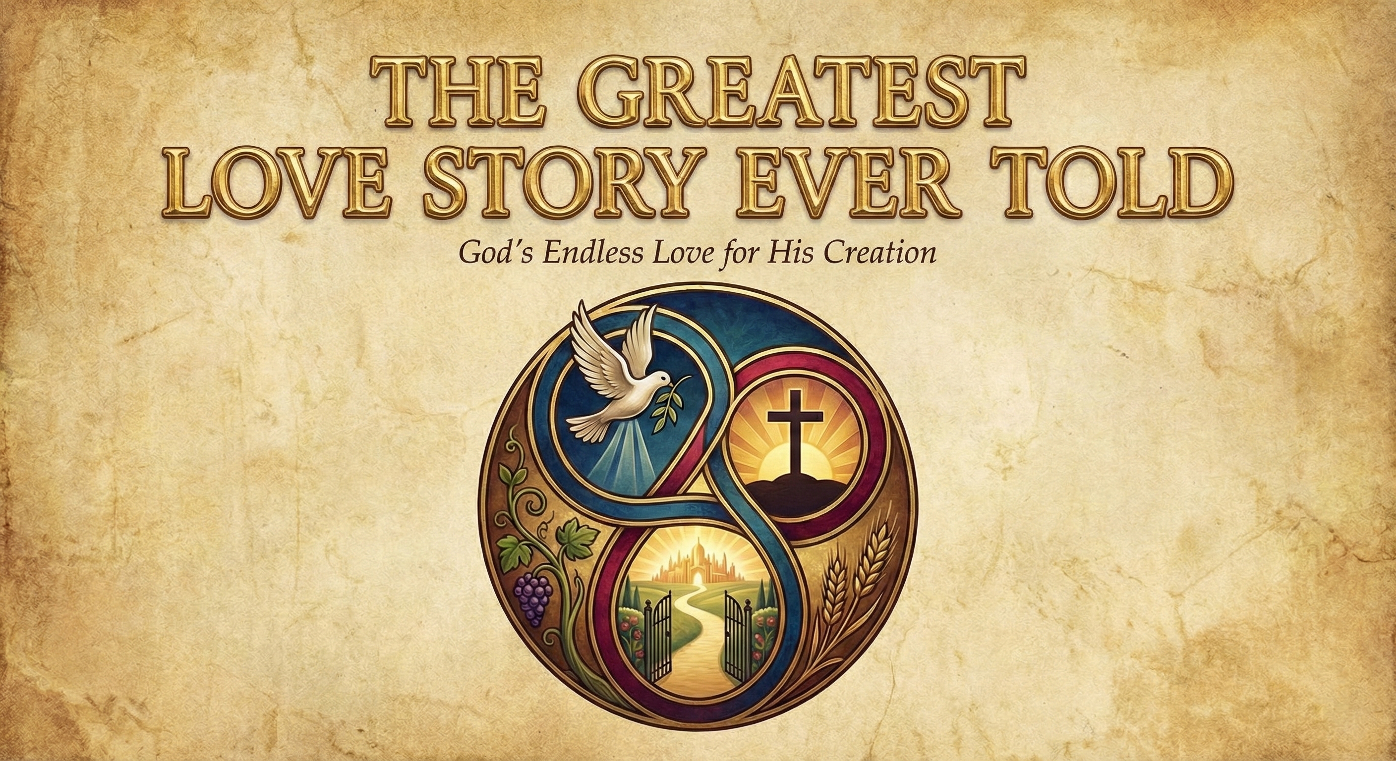 Cover image for The Greatest Love Story Ever Told