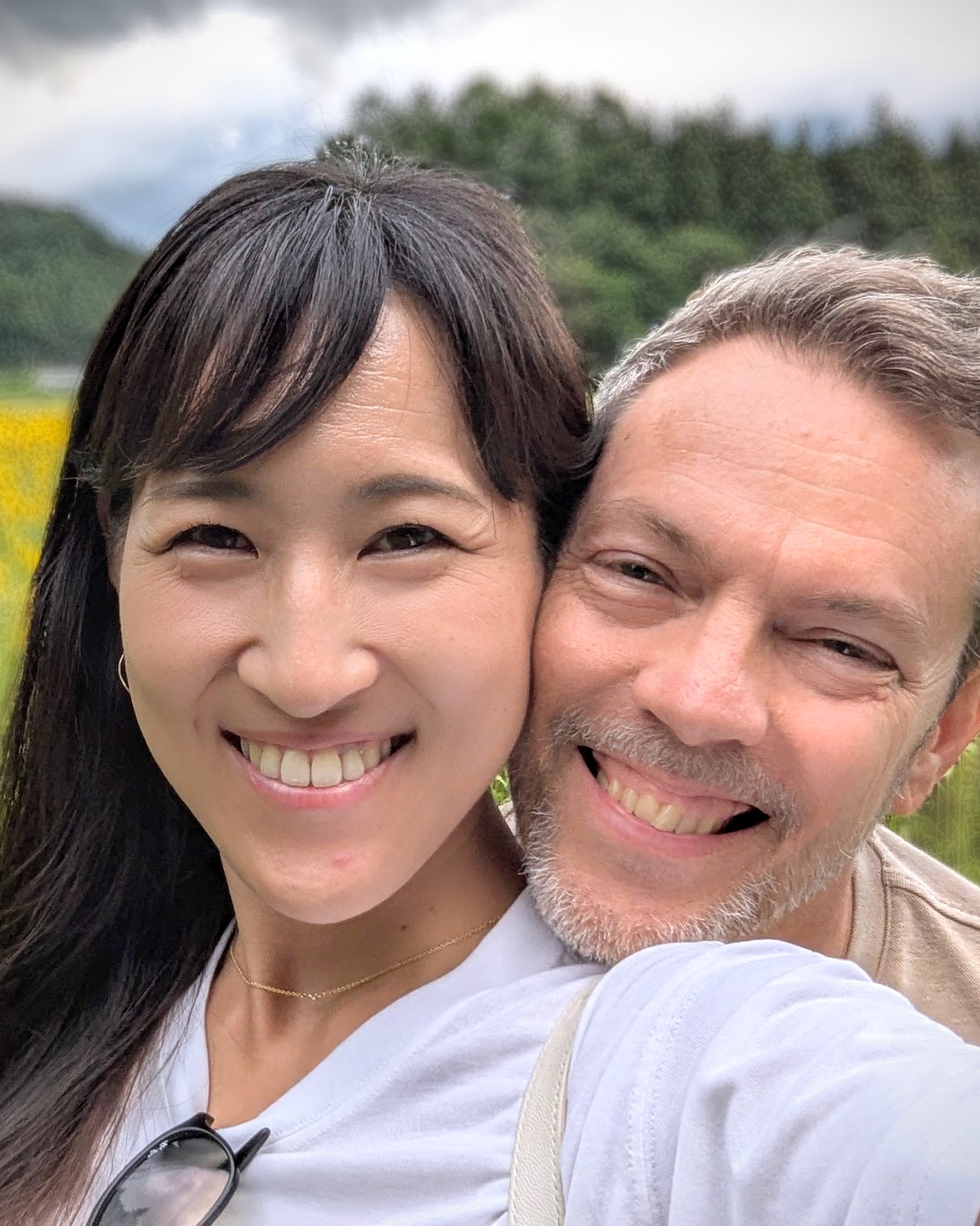 Hosts Shawn and Shino Shiobara