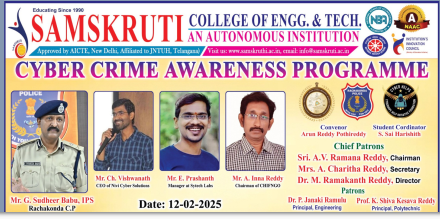 Cybercrime awareness program