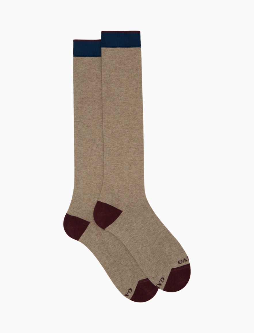 Calze lunghe uomo cotone e cashmere  - Image 1