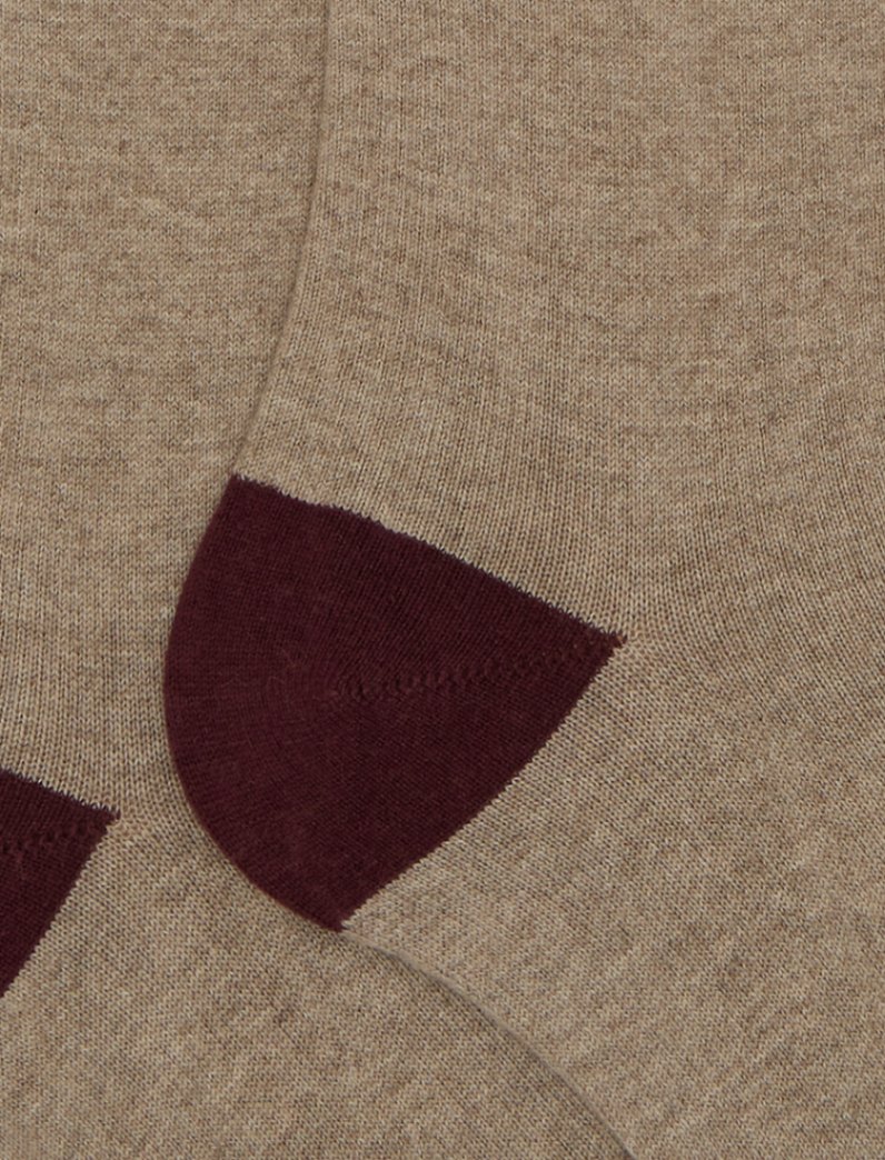 Calze lunghe uomo cotone e cashmere  - Image 2