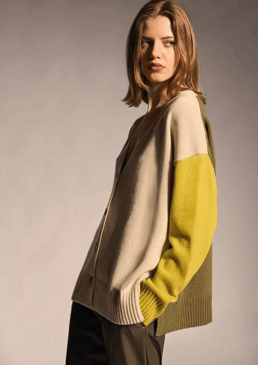 Cardigan misto cashmere - Image 1