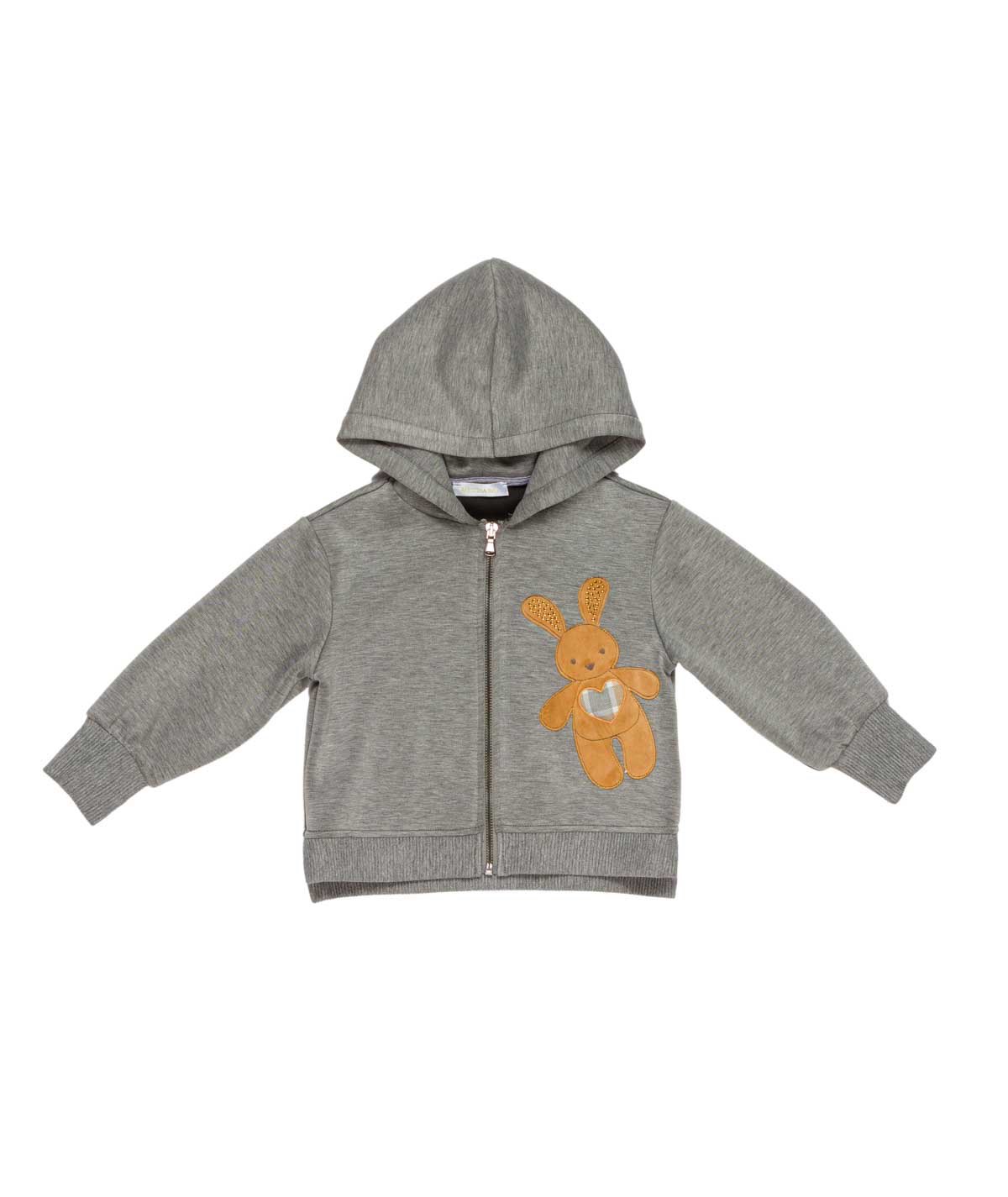 Felpa aperta cappuccio - Image 1