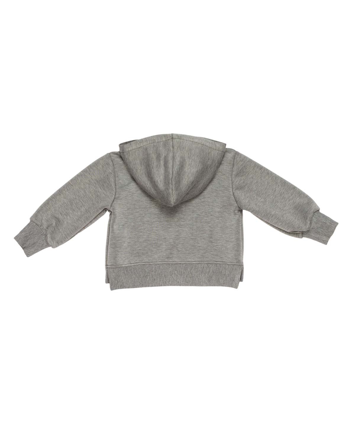 Felpa aperta cappuccio - Image 2