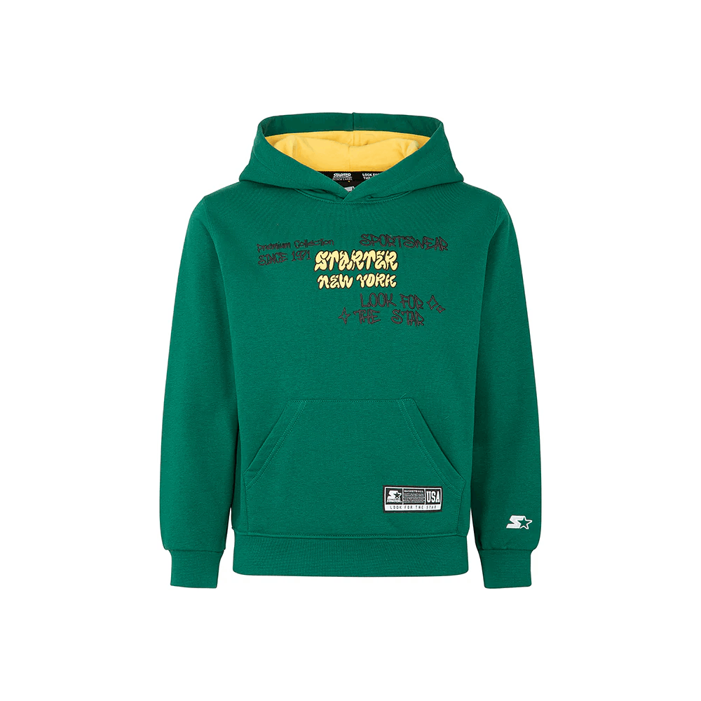 Felpa chiusa con cappuccio - Image 1