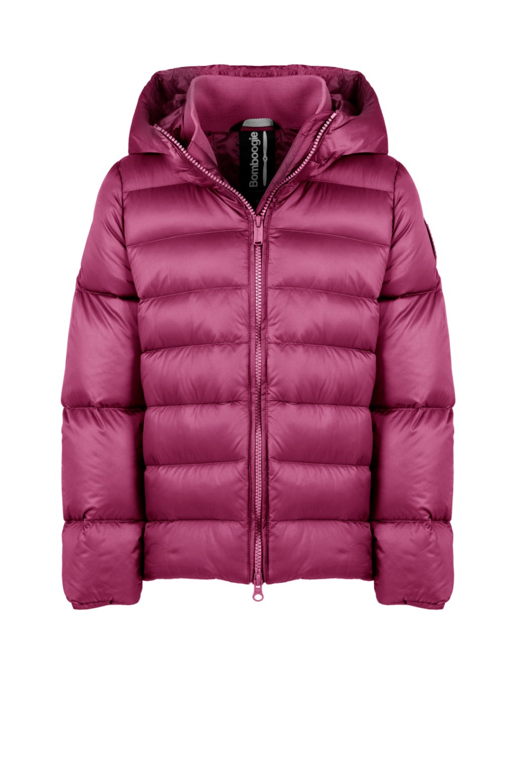Piumino da bambina con cappuccio - Image 1