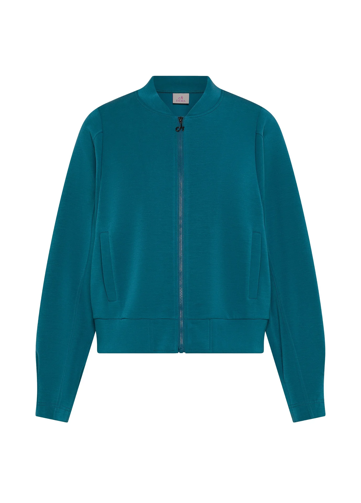 Bomber con zip in modal soft touch - Image 1