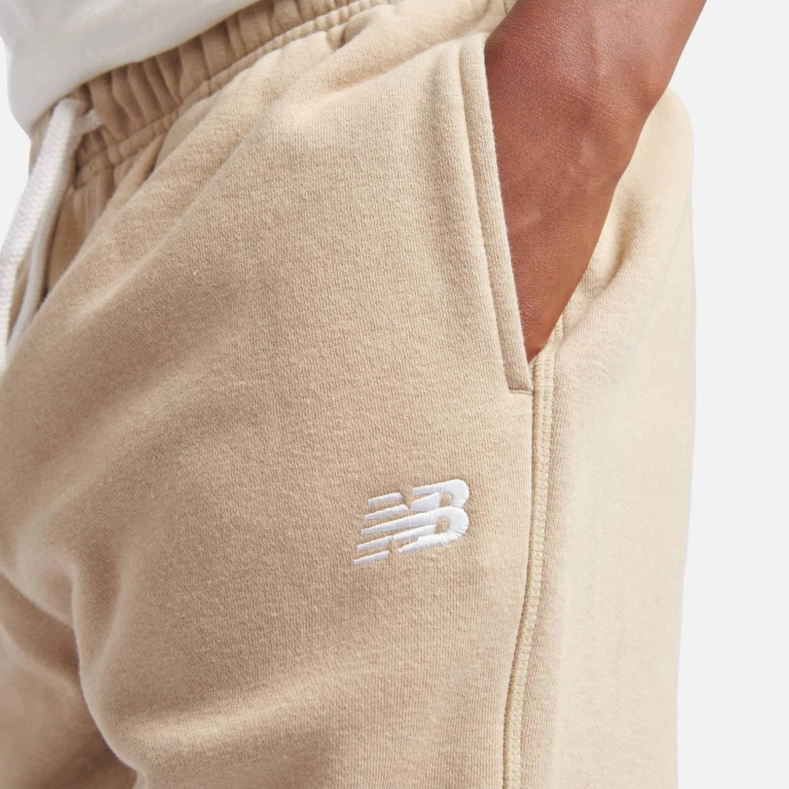 Pantalone jogger garzato con logo - Immagine 8