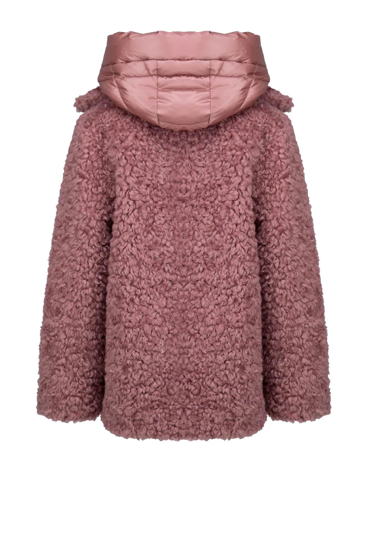 Cappotto monopetto in ecopelliccia - Immagine 3