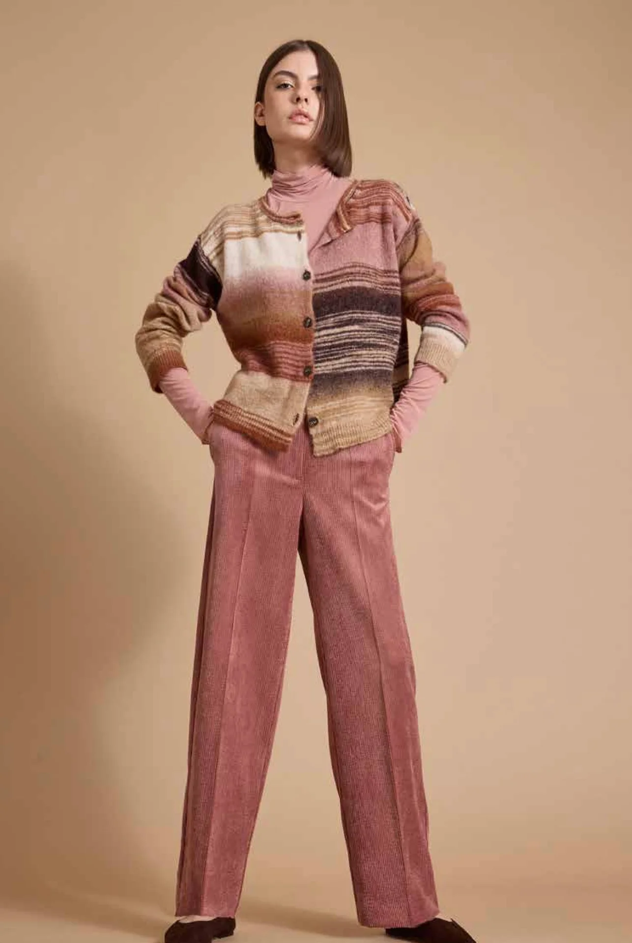 Cardigan in maglia sfumata - Immagine 1