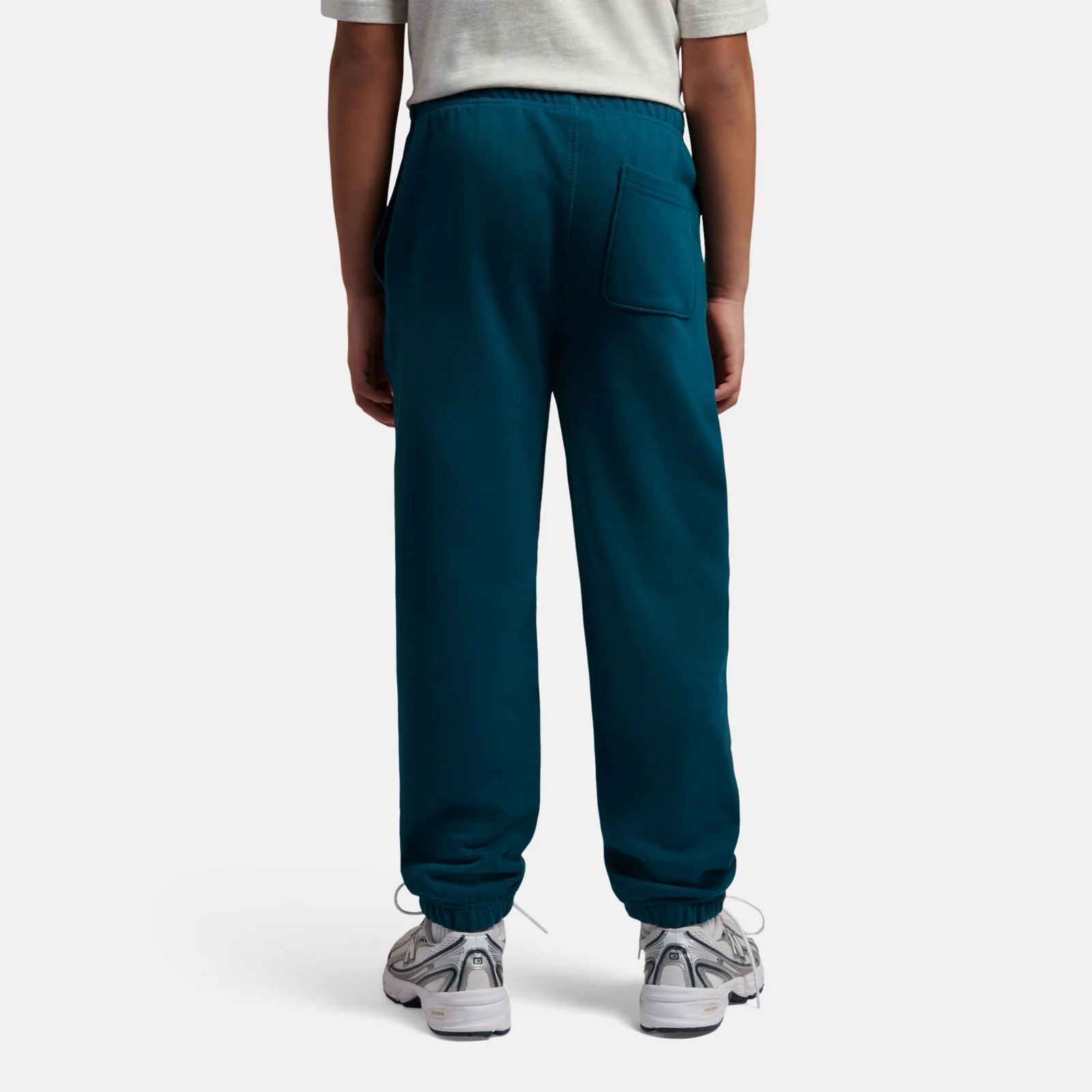 Pantalone jogger in french terry con logo - Immagine 7