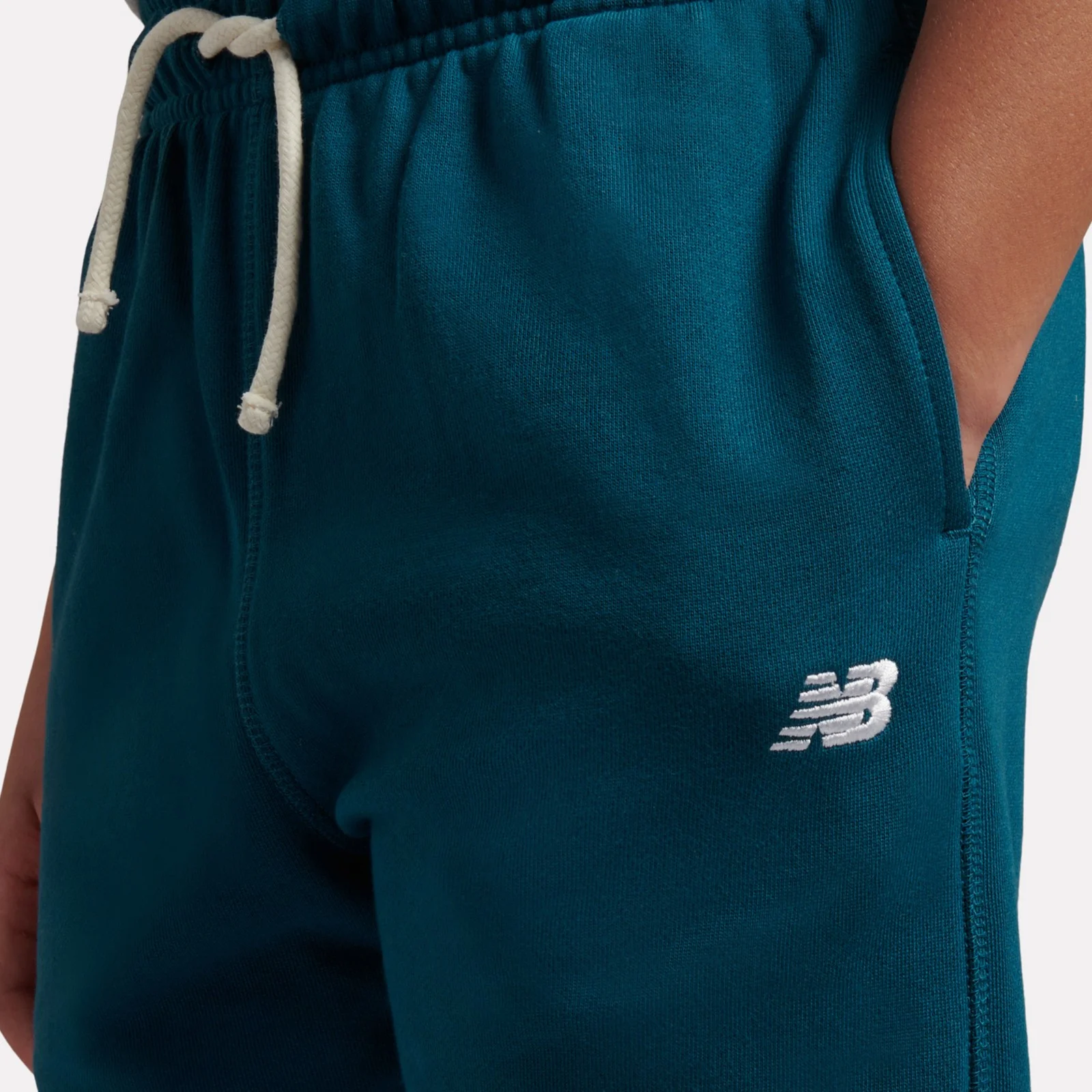 Pantalone jogger in french terry con logo - Immagine 8