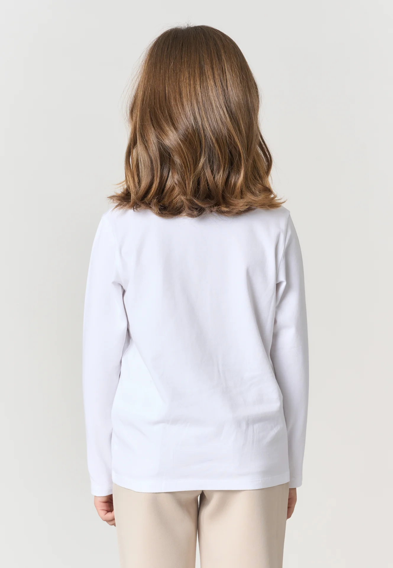 T-shirt a maniche lunghe in cotone elasticizzato - Immagine 2