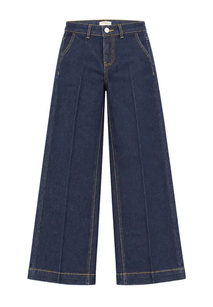 Jeans a gamba ampia