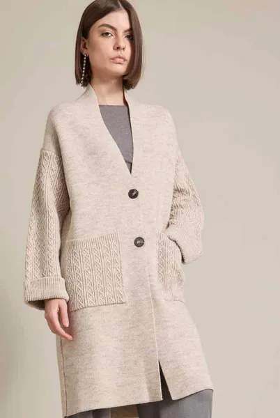 Cappotto in maglia