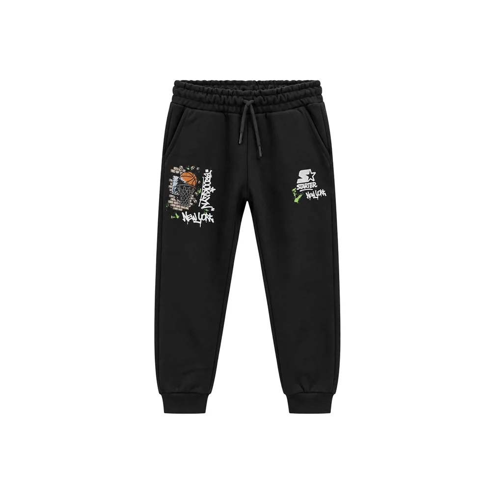 Pantalone jogger Brooklyn Hoops Street Art - Immagine 1