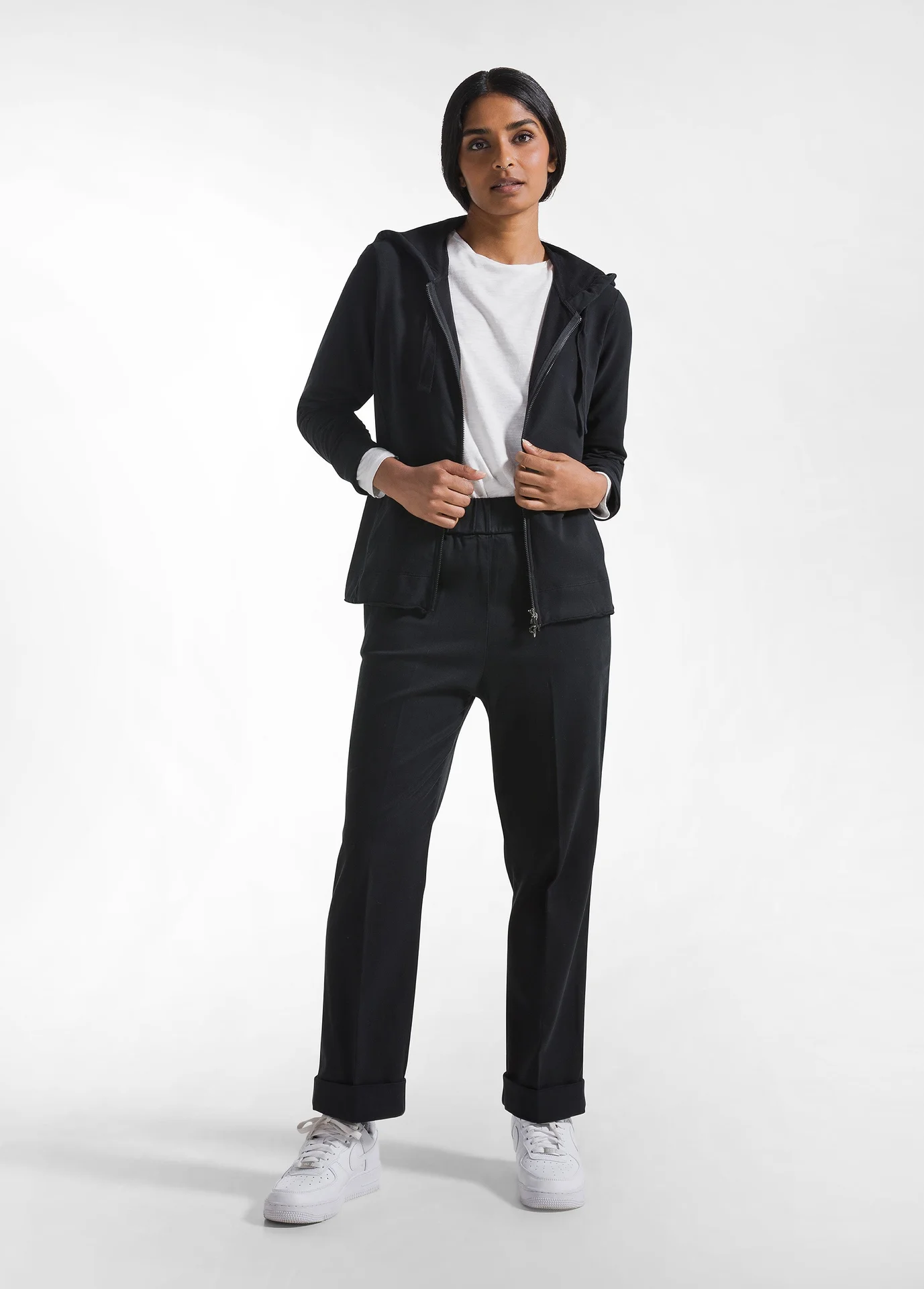 Pantalone dritto con risvolto - Immagine 1