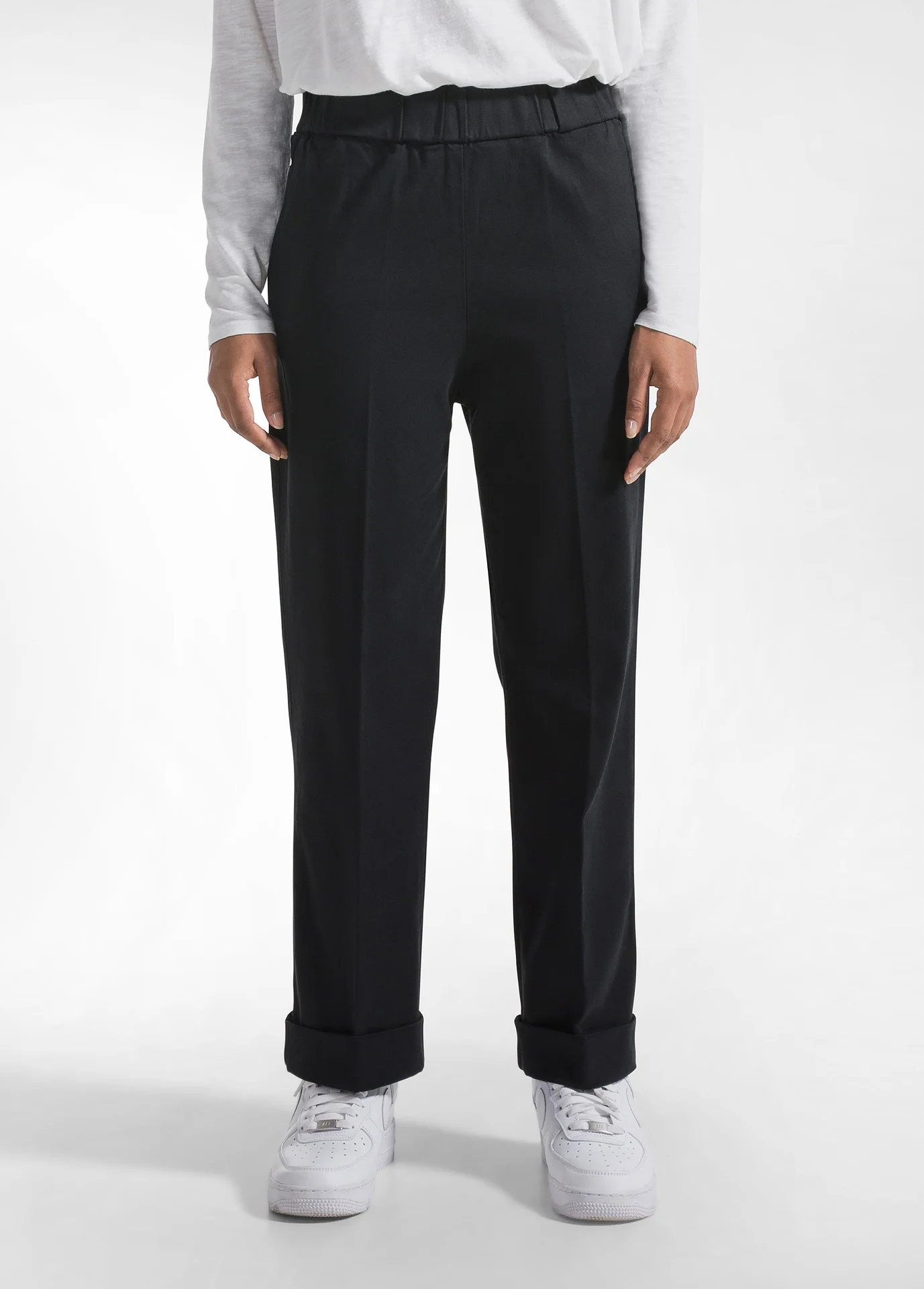 Pantalone dritto con risvolto - Immagine 2
