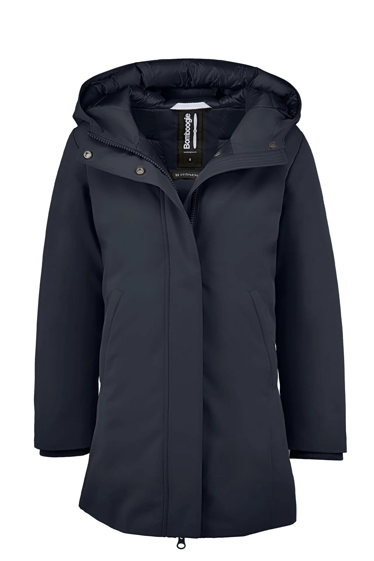 Parka imbottito da bambina con vestibilità slim - Image 1