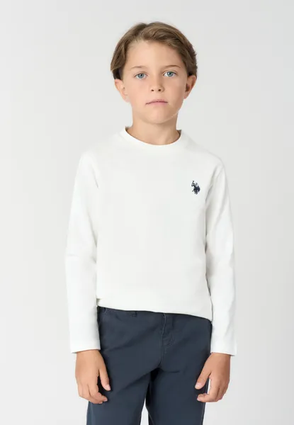 T-shirt a maniche lunghe in cotone