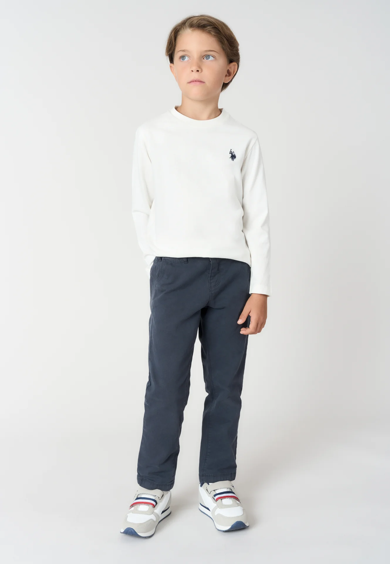 T-shirt a maniche lunghe in cotone - Immagine 2