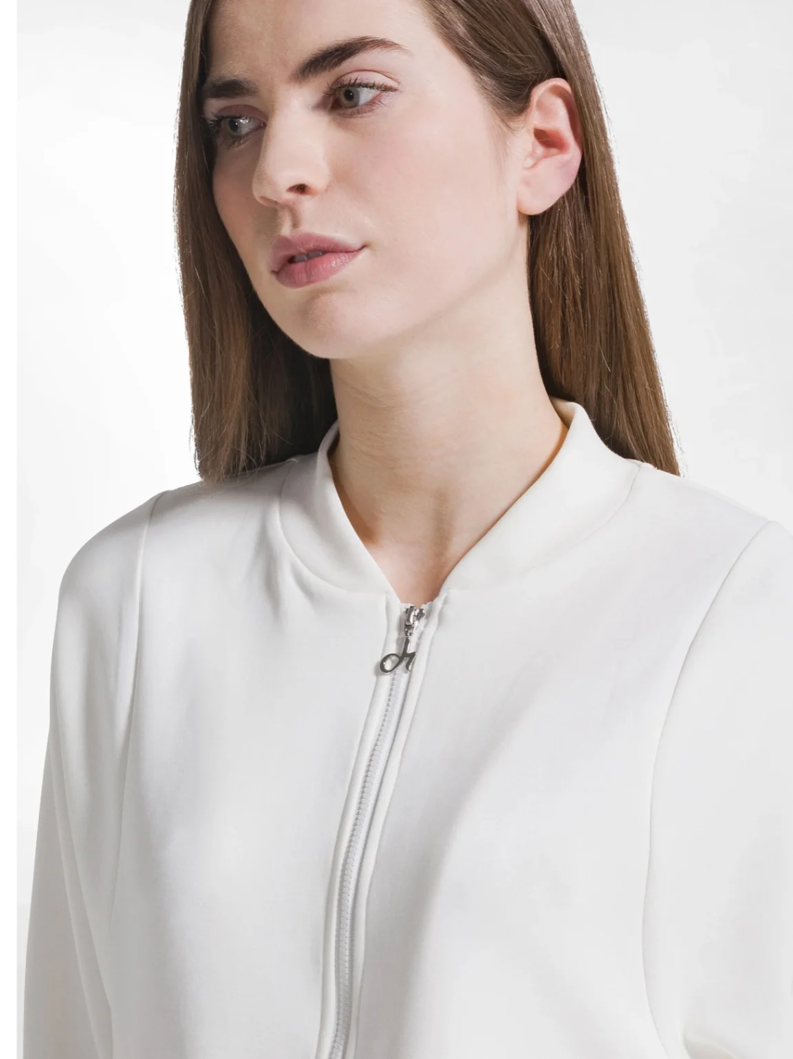 BOMBER FULL ZIP IN MODAL SOFT TOUCH - Image 3