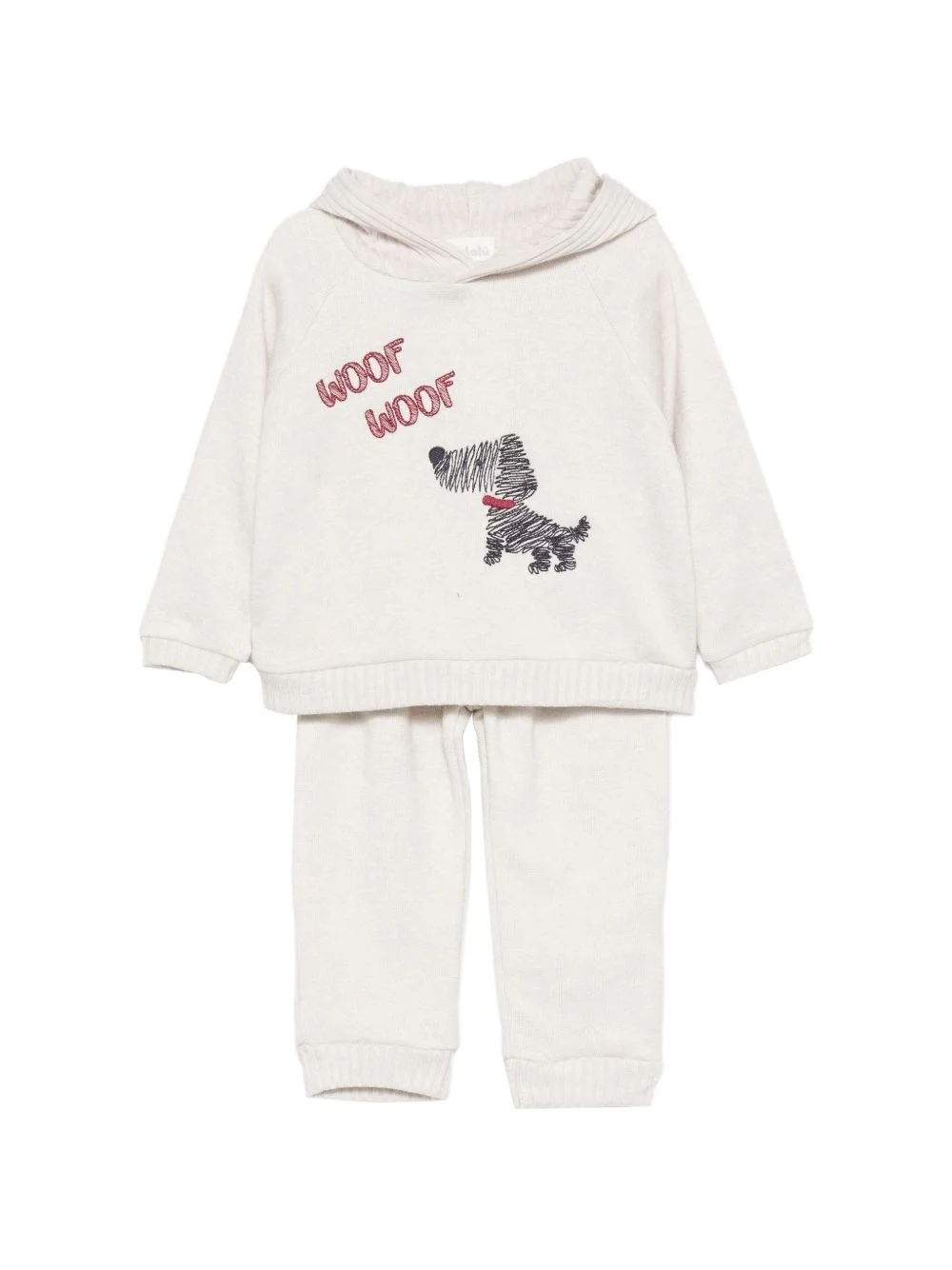 Completo in maglia neonato - Immagine 1