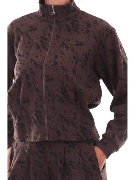 Giacca con zip matelassé