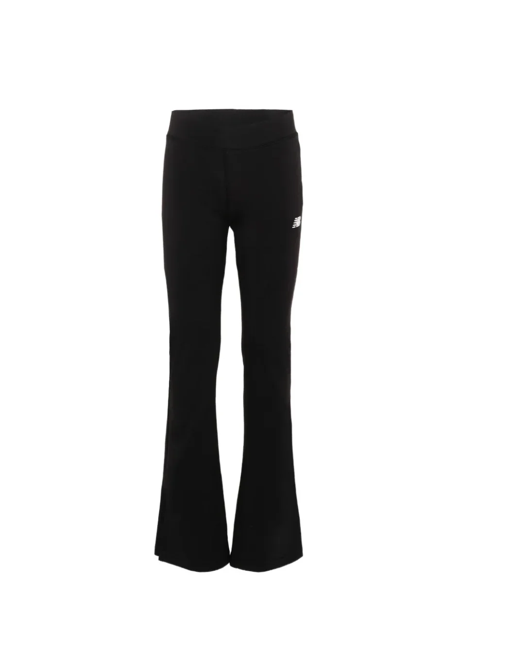 Leggings neri per bambina con logo - Image 1