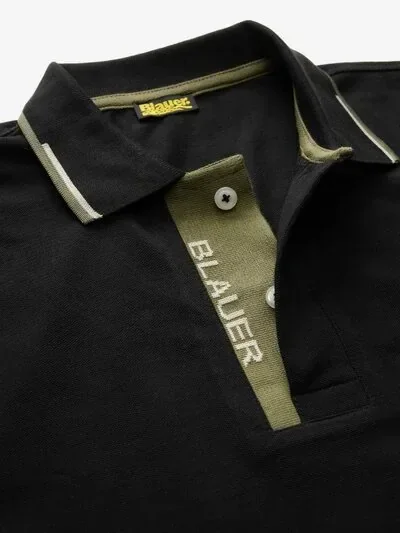Polo doppia riga logata parkson - Immagine 3