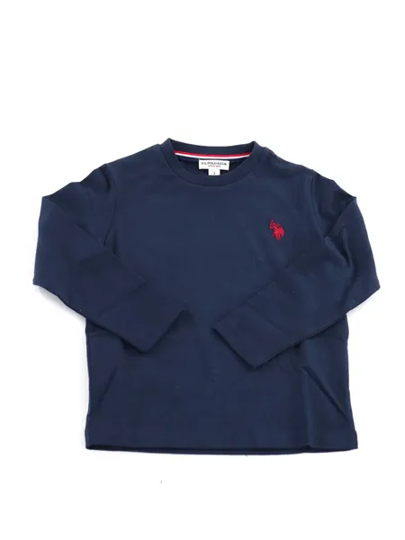 T-shirt a maniche lunghe in cotone