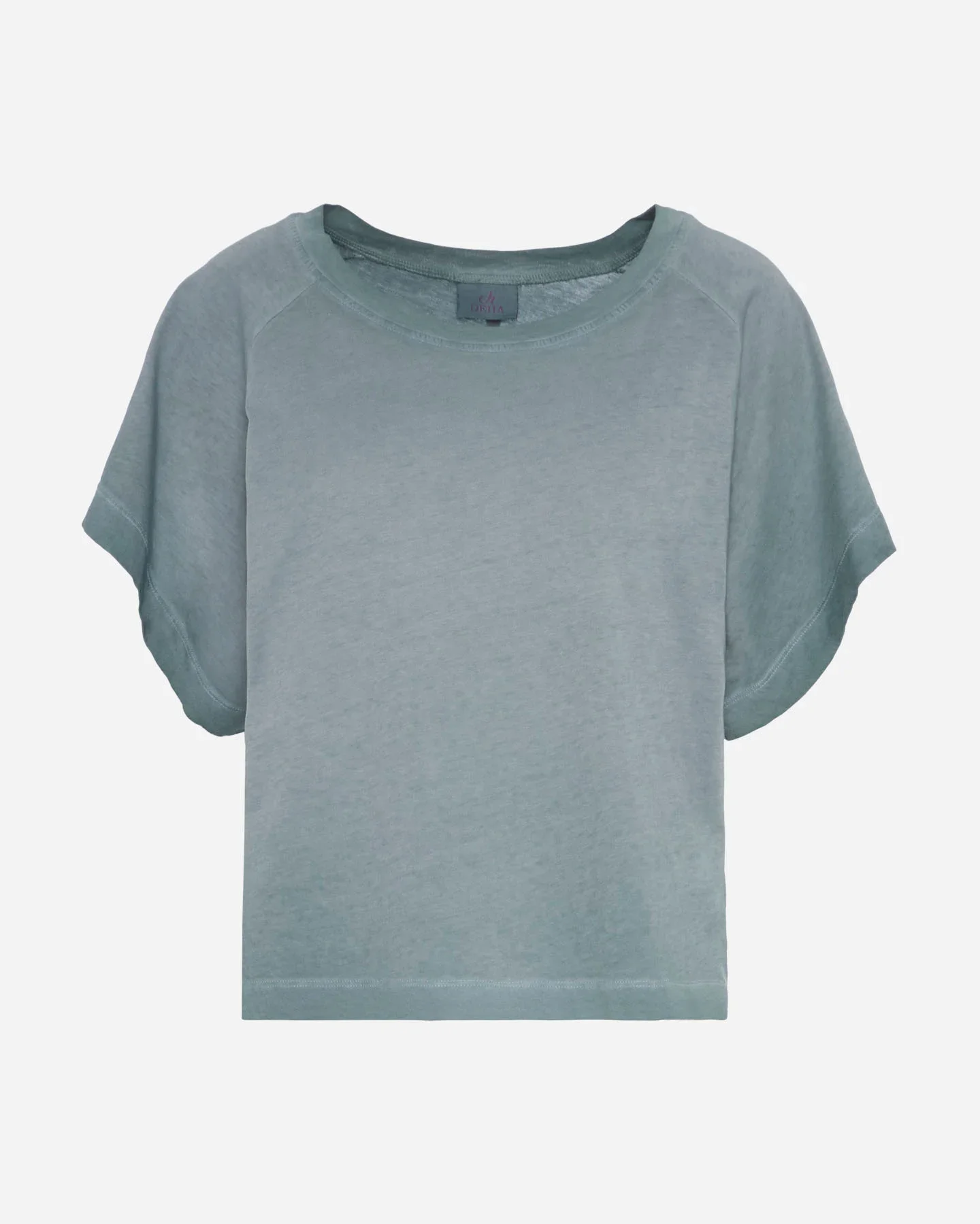 T-shirt effetto sfumato in cotone organico - Image 3