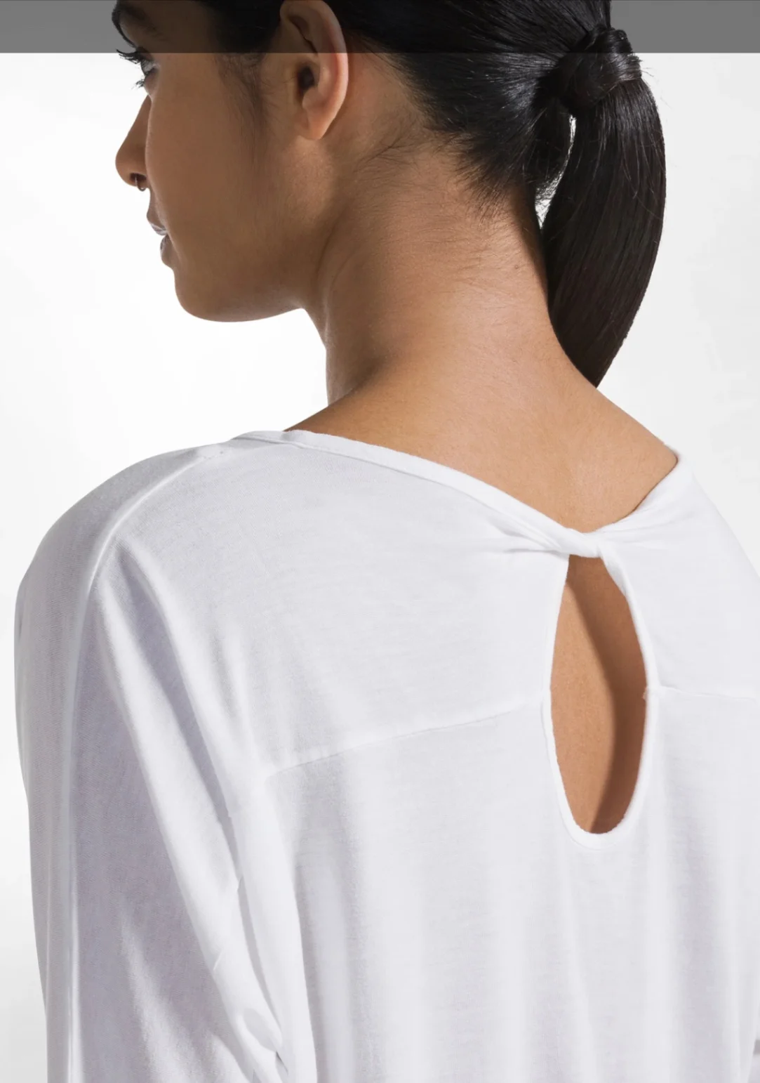 T-shirt fluida in viscosa - Immagine 3