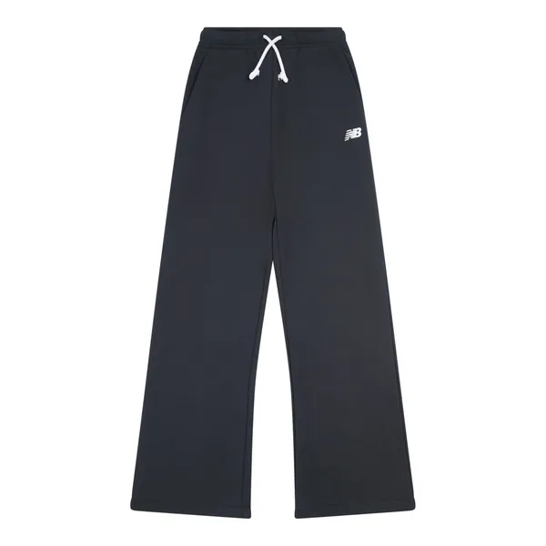 Pantalone jogger a gamba larga con logo