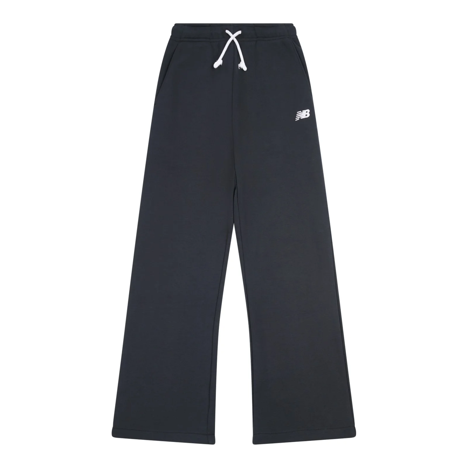 Pantalone jogger a gamba larga con logo - Image 1