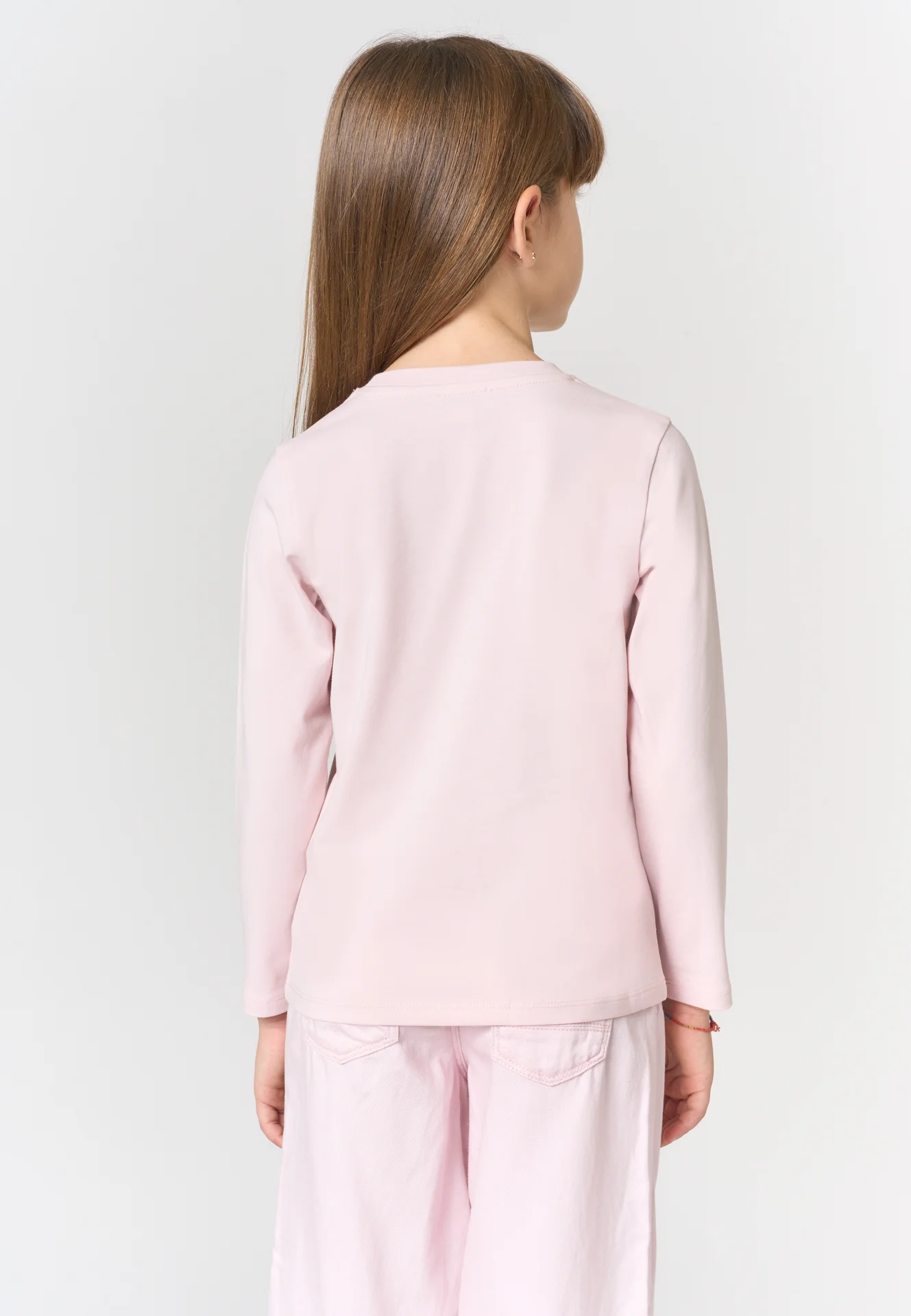 T-shirt a maniche lunghe in cotone elasticizzato - Immagine 2